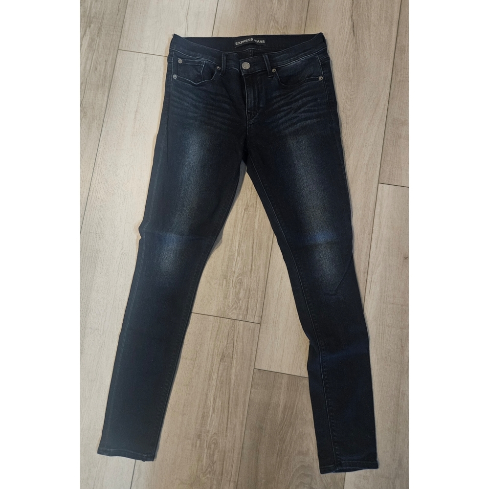 Express Dark Wash Jeans - Picture 2 of 4